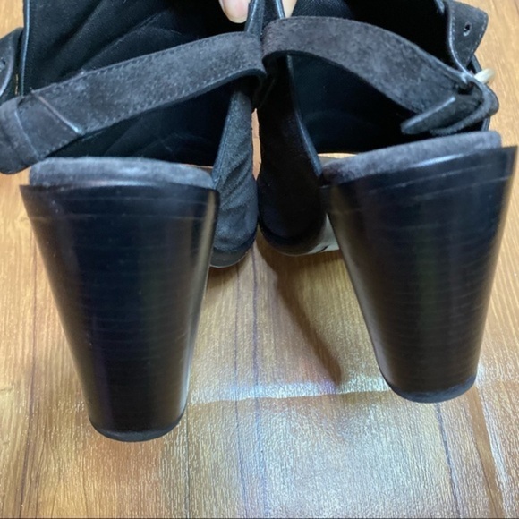 Rag & Bone Wyatt Suede Open Toe Heels Sandal Size‎ 9 - Picture 5 of 8